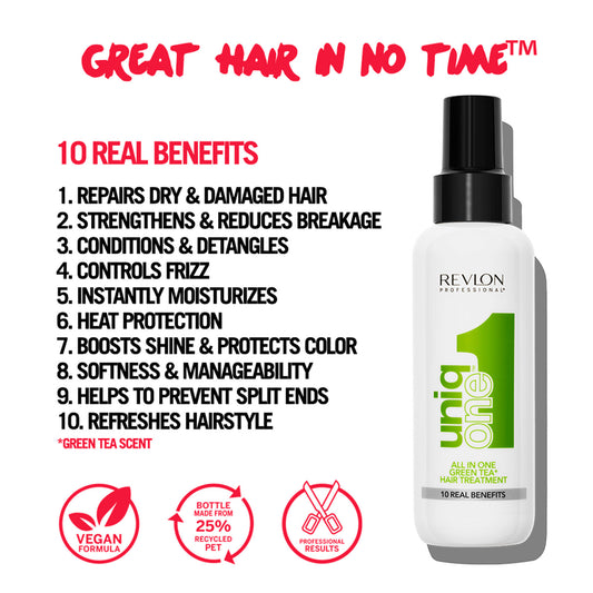 UNIQONETM HAIR TREATMENT GREEN TEA FRAGRANCE